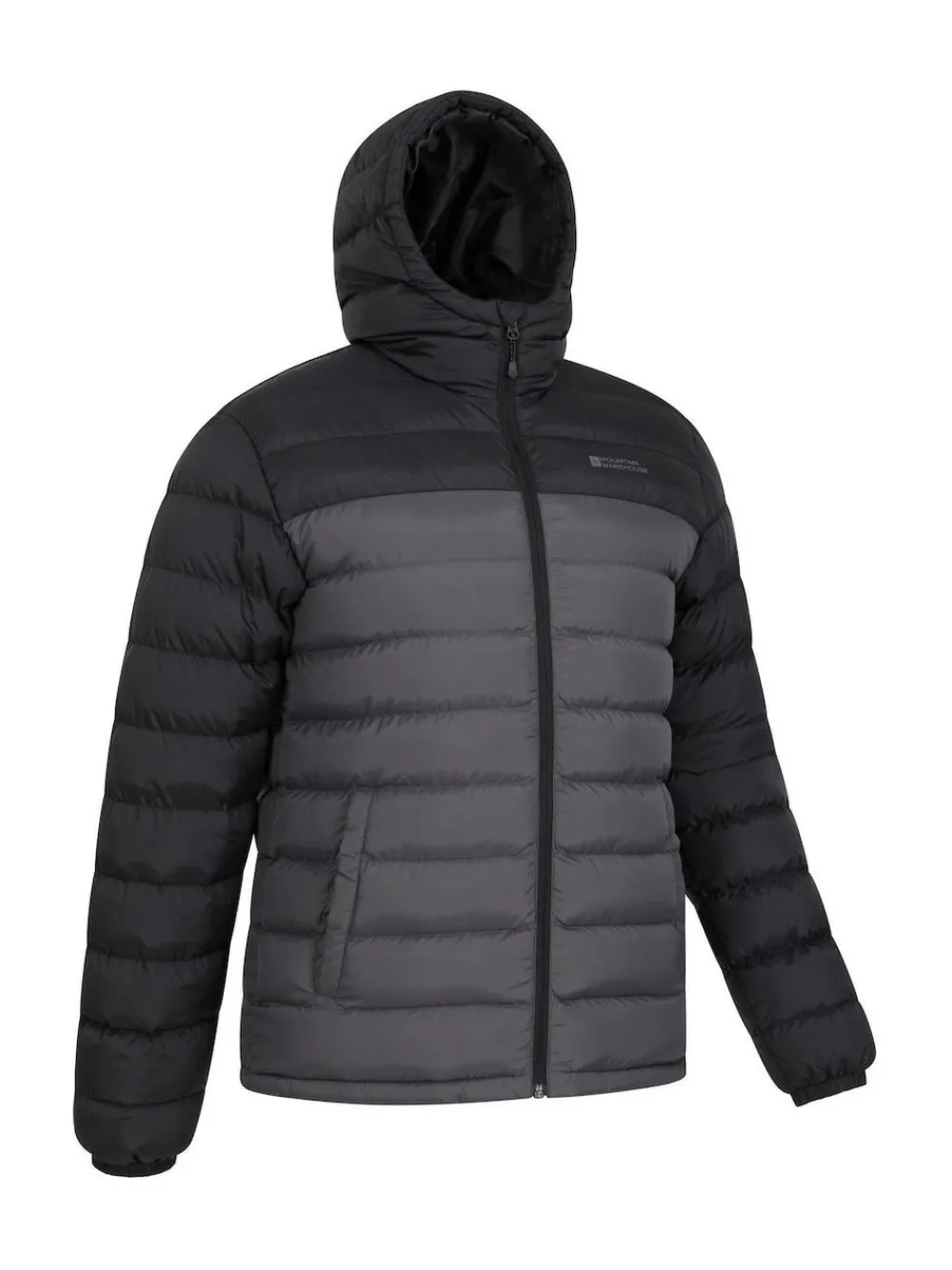 Outlet Mountain Warehouse Dark Grey Seasons II Mens Water Resistant Padded Jacket