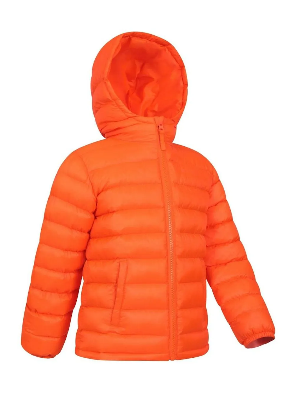 Mountain Warehouse Dark Orange Seasons II Kids Water-Resistant Padded Jacket