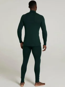 Online Mountain Warehouse Green Mens Merino II Thermal Baselayer Joggers