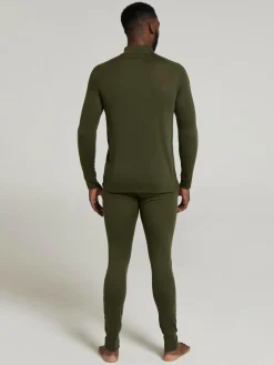 Mountain Warehouse Mens Talus Quarter Zip Thermal Top^ Thermals