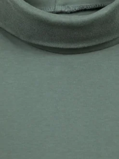 Outlet Mountain Warehouse Maribel Cotton Roll Neck Top Green