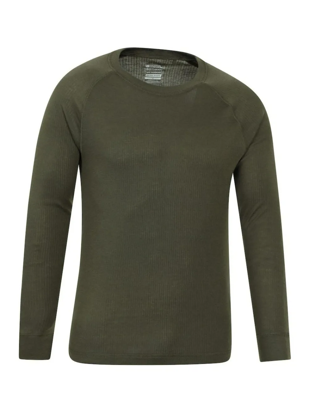 Mountain Warehouse Talus Mens Thermal Top & Joggers Set Green