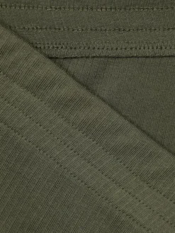 Mountain Warehouse Talus Mens Thermal Top & Joggers Set Green