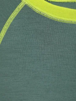 Hot Mountain Warehouse Merino II Round Neck Baselayer Top Green