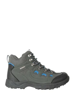Mountain Warehouse Grey Adventurer Mens Waterproof Walking Boots