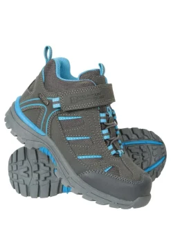 Mountain Warehouse Junior Drift Waterproof Walking Boots Grey