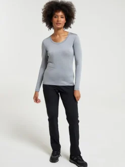 Sale Mountain Warehouse Keep The Heat Quick Drying Thermal Top Grey