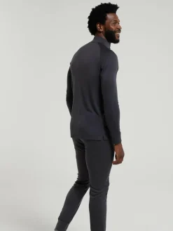 Mountain Warehouse Mens Talus Quarter Zip Thermal Top^ Underwear|Underwear