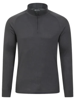 Mountain Warehouse Mens Talus Quarter Zip Thermal Top^ Underwear|Underwear