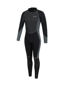 Discount Mountain Warehouse Mens Full Length Neoprene Wetsuit Grey