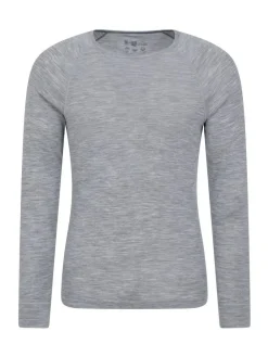 Mountain Warehouse Merino Mens Round Neck Thermal Top^ Thermals