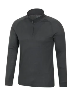 Discount Mountain Warehouse Talus Mens Base Layer Top 2-Pack Grey