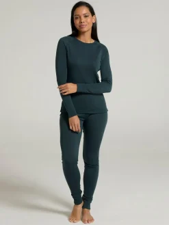 Hot Mountain Warehouse Talus Womens Round Neck Thermal Top Grey