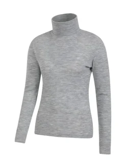 Mountain Warehouse Grey Womens Merino Thermal Top^Women Thermals