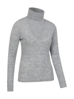 Mountain Warehouse Grey Womens Merino Thermal Top^Women Thermals