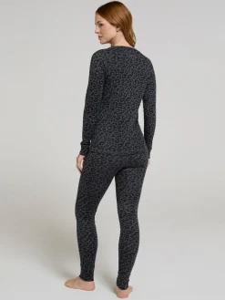 Sale Mountain Warehouse Grey Womens Talus Printed Thermal Joggers