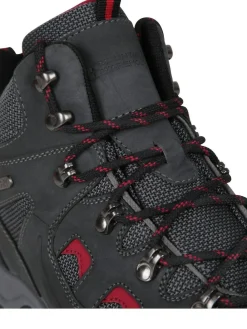 Sale Mountain Warehouse Light Grey Adventurer Mens Waterproof Walking Boots