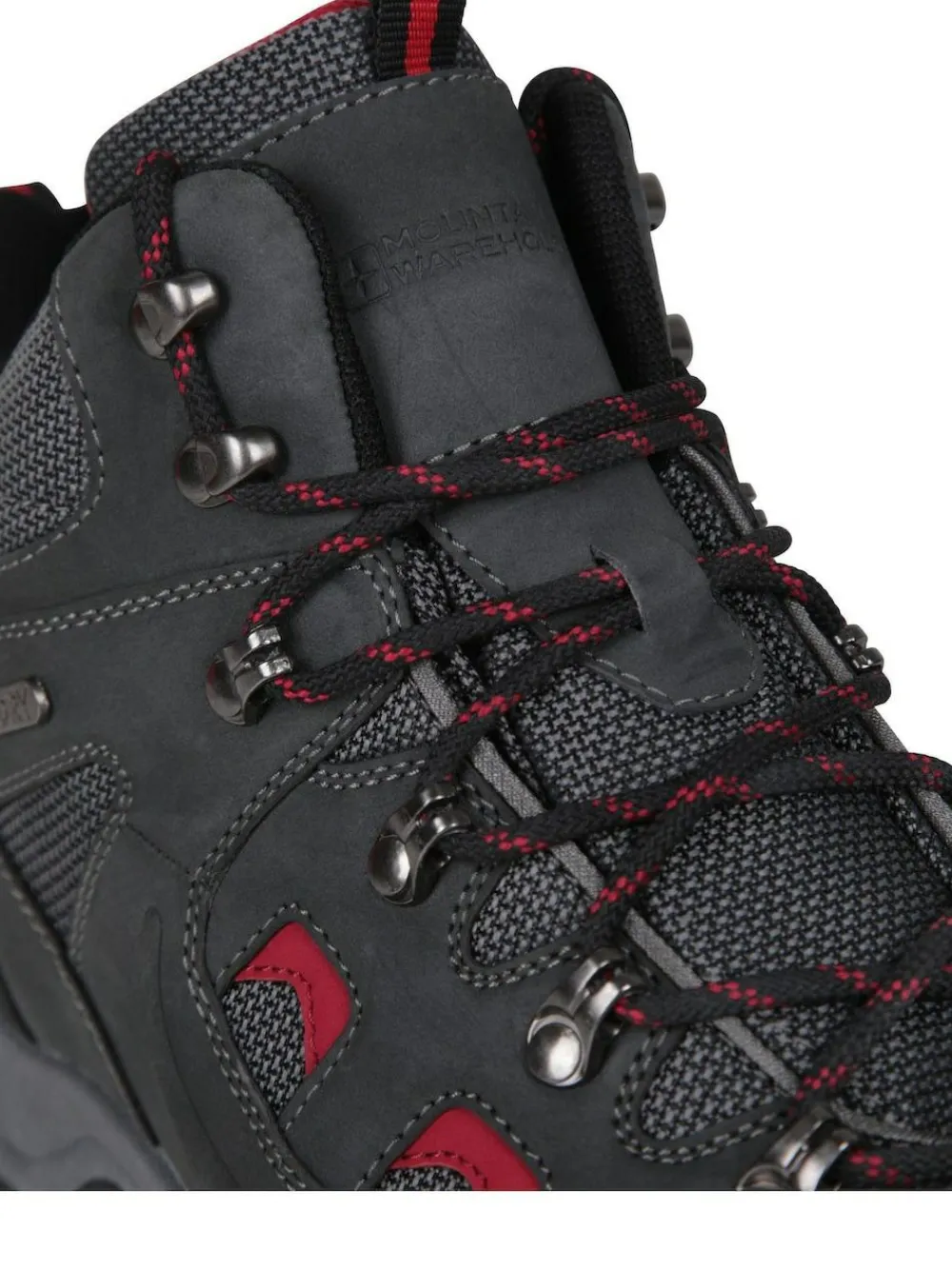 Sale Mountain Warehouse Light Grey Adventurer Mens Waterproof Walking Boots