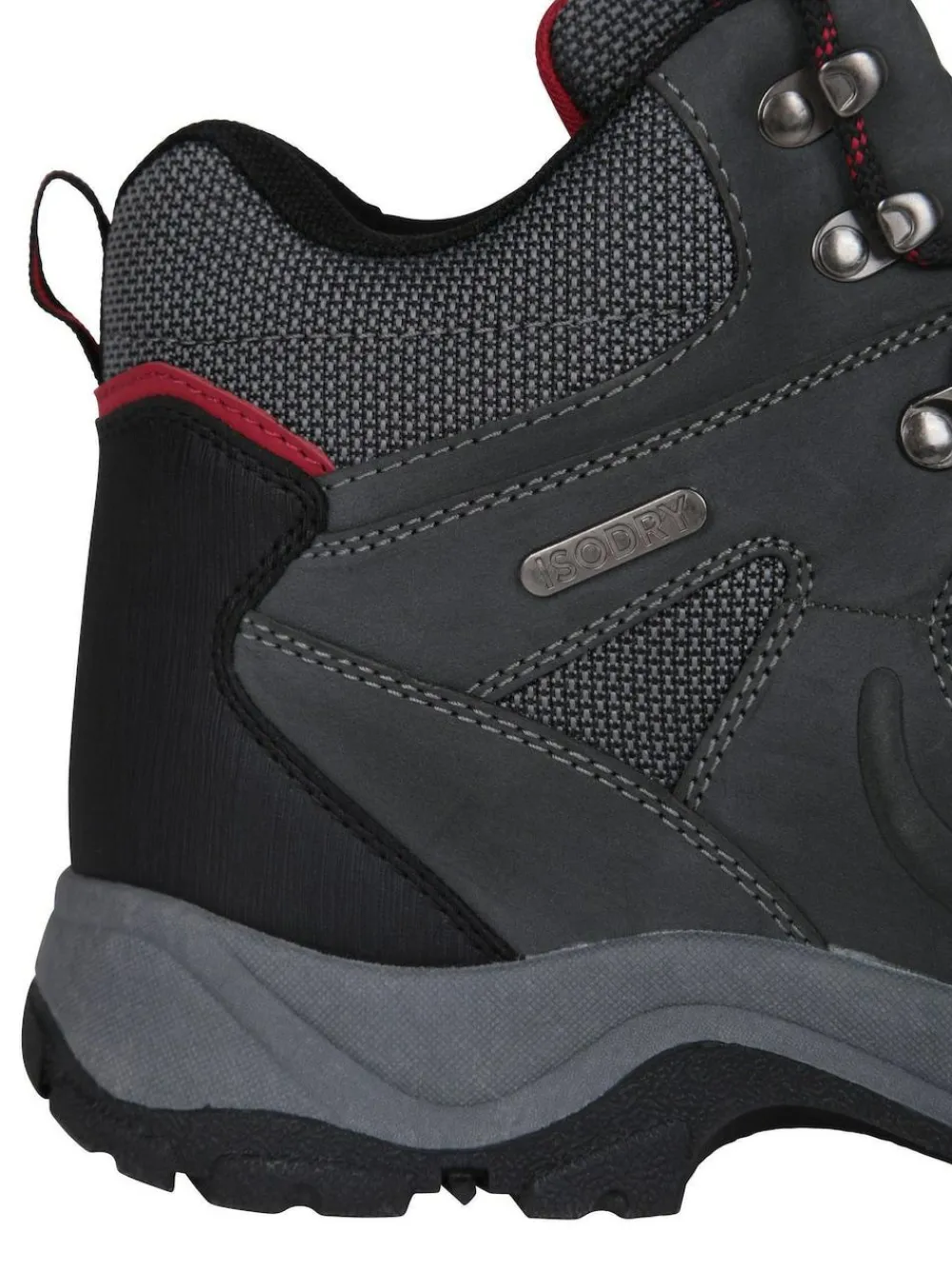 Sale Mountain Warehouse Light Grey Adventurer Mens Waterproof Walking Boots