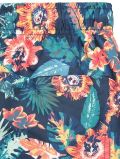 Mountain Warehouse Pink Mens Aruba Printed Quick Drying Swimshorts with UV Max Protection^ Swimwear