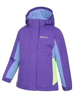 Clearance Mountain Warehouse Honey Fleece Lined Snow Ski Jacket Purple