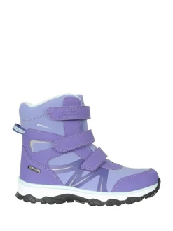 New Mountain Warehouse Kids Slope Softshell Snow Boots Purple