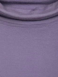 New Mountain Warehouse Purple Keep The Heat Womens Roll Neck Thermals