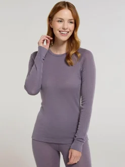 Outlet Mountain Warehouse Womens Merino II Thermal Top Purple