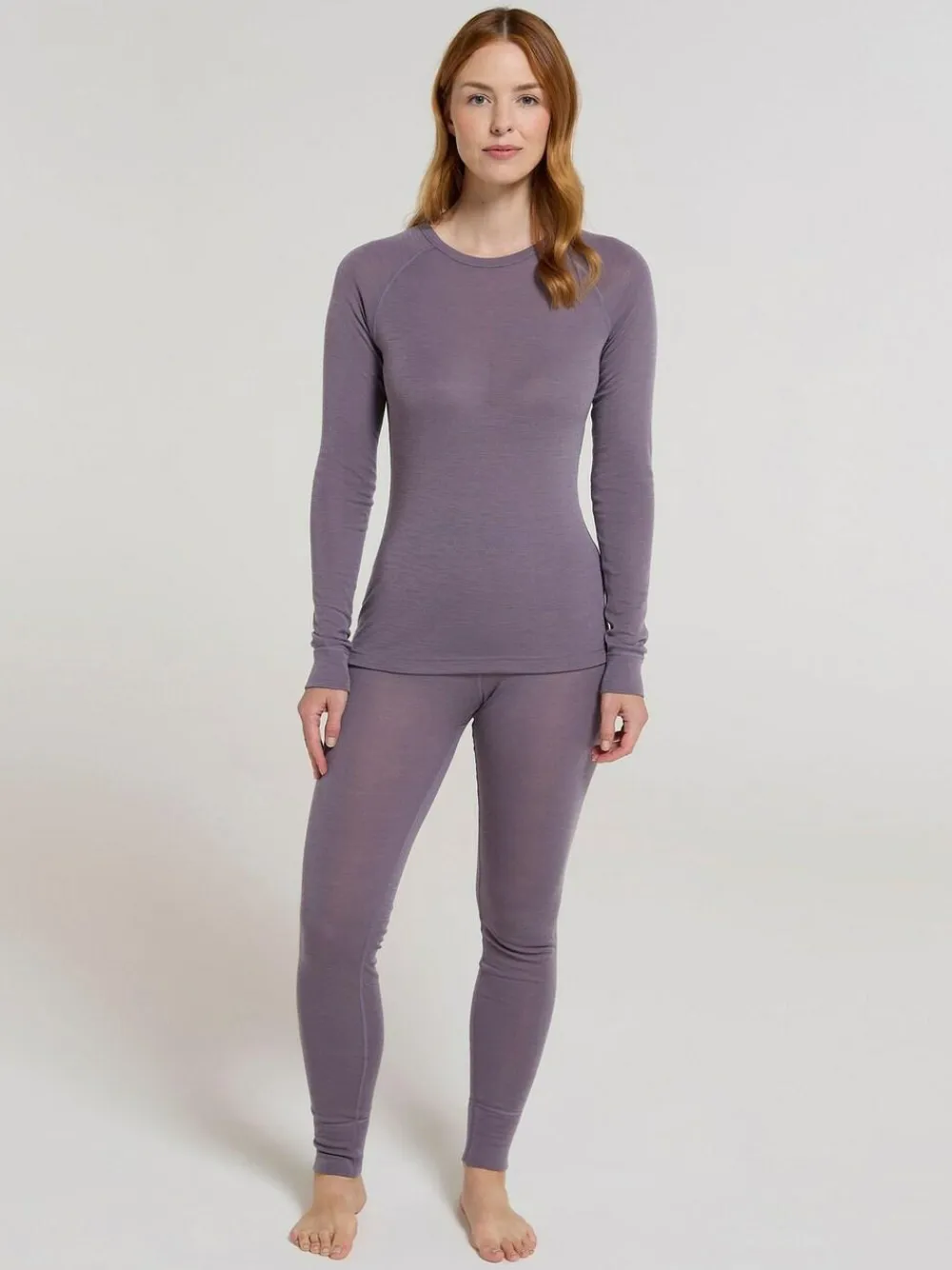 Outlet Mountain Warehouse Womens Merino II Thermal Top Purple