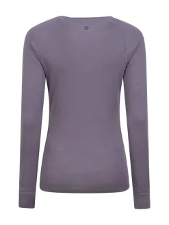 Outlet Mountain Warehouse Womens Merino II Thermal Top Purple