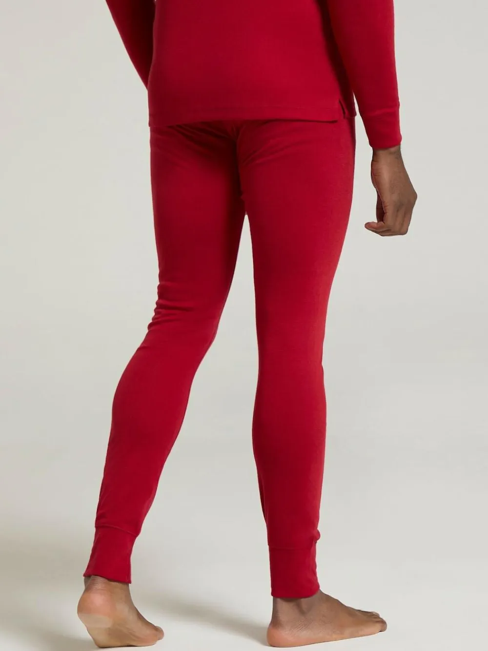 New Mountain Warehouse Talus Mens Thermal Leggings Red