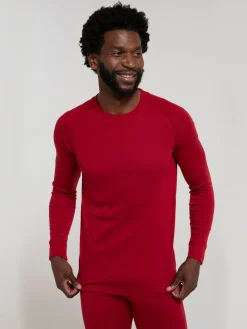 Mountain Warehouse Red Thermal Base Layer Top^ Thermals