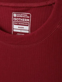 Mountain Warehouse Red Thermal Base Layer Top^ Thermals