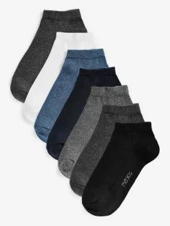 Outlet Next 7 Pack Cotton Rich Trainer Socks Multi