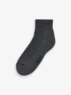 Online Next 5 Pack Cushioned Mid Trainer Socks Multi