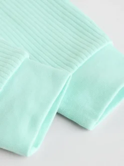 Next Multi 3 Pack Two Way Zip Baby Sleepsuits (0mths-3yrs)^ Nightwear