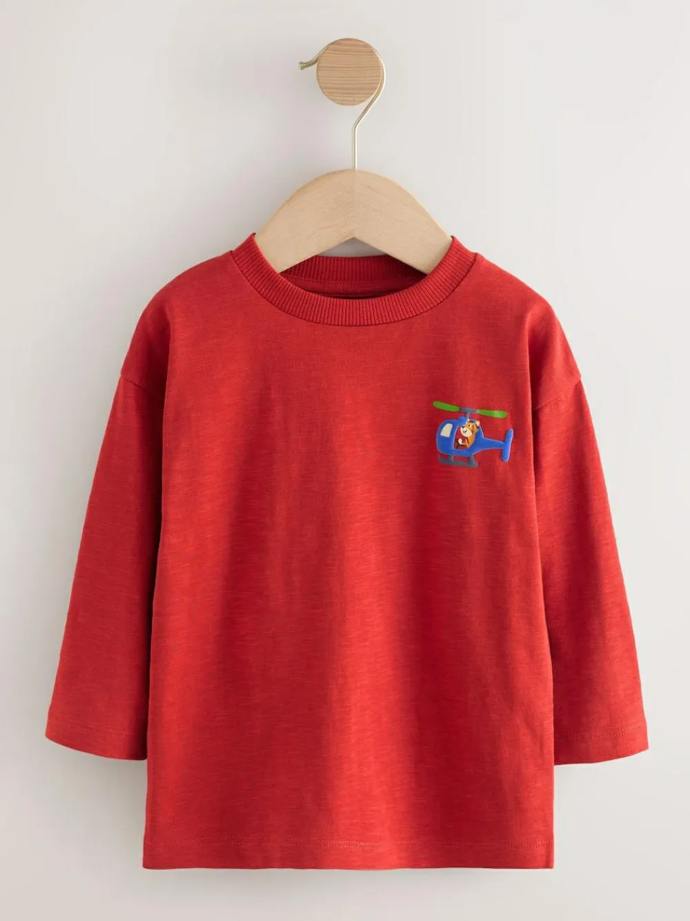 Next Multi Animals on Transport Long Sleeve T-Shirts 5 Pack (3mths-7yrs)^BOY Tops|Multipacks