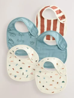 Next Multi Baby Bibs 5 Pack
