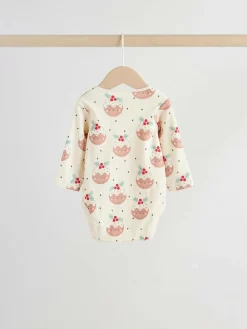 Next Multi Baby Christmas Bodysuits 3 Pack^BOY Vests|Vests