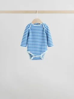 Next Baby Long Sleeve Bodysuits 5 Pack^BOY Newborn Clothing|Bodysuits & Vests