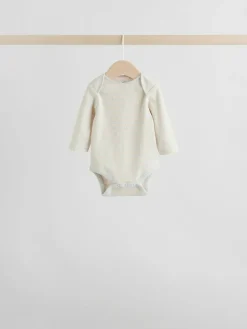 Next Baby Long Sleeve Bodysuits 5 Pack^BOY Newborn Clothing|Bodysuits & Vests