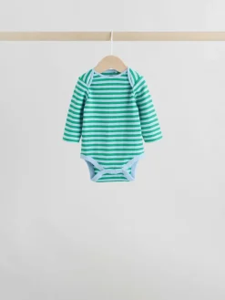 Next Baby Long Sleeve Bodysuits 5 Pack^BOY Newborn Clothing|Bodysuits & Vests