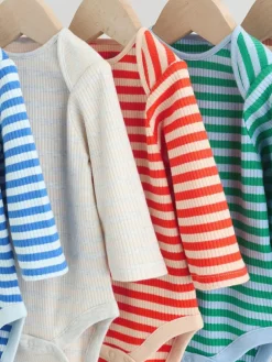 Next Baby Long Sleeve Bodysuits 5 Pack^BOY Newborn Clothing|Bodysuits & Vests