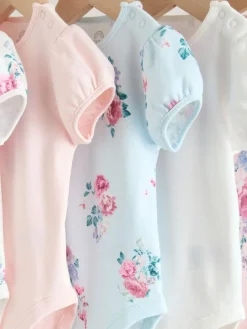 Next Multi Baby Short Sleeve Bodysuits 5 Pack^ Bodysuits & Vests|Vests