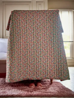 Next Multi Bright Ditsy Floral Bedspread^ Cushions & Throws