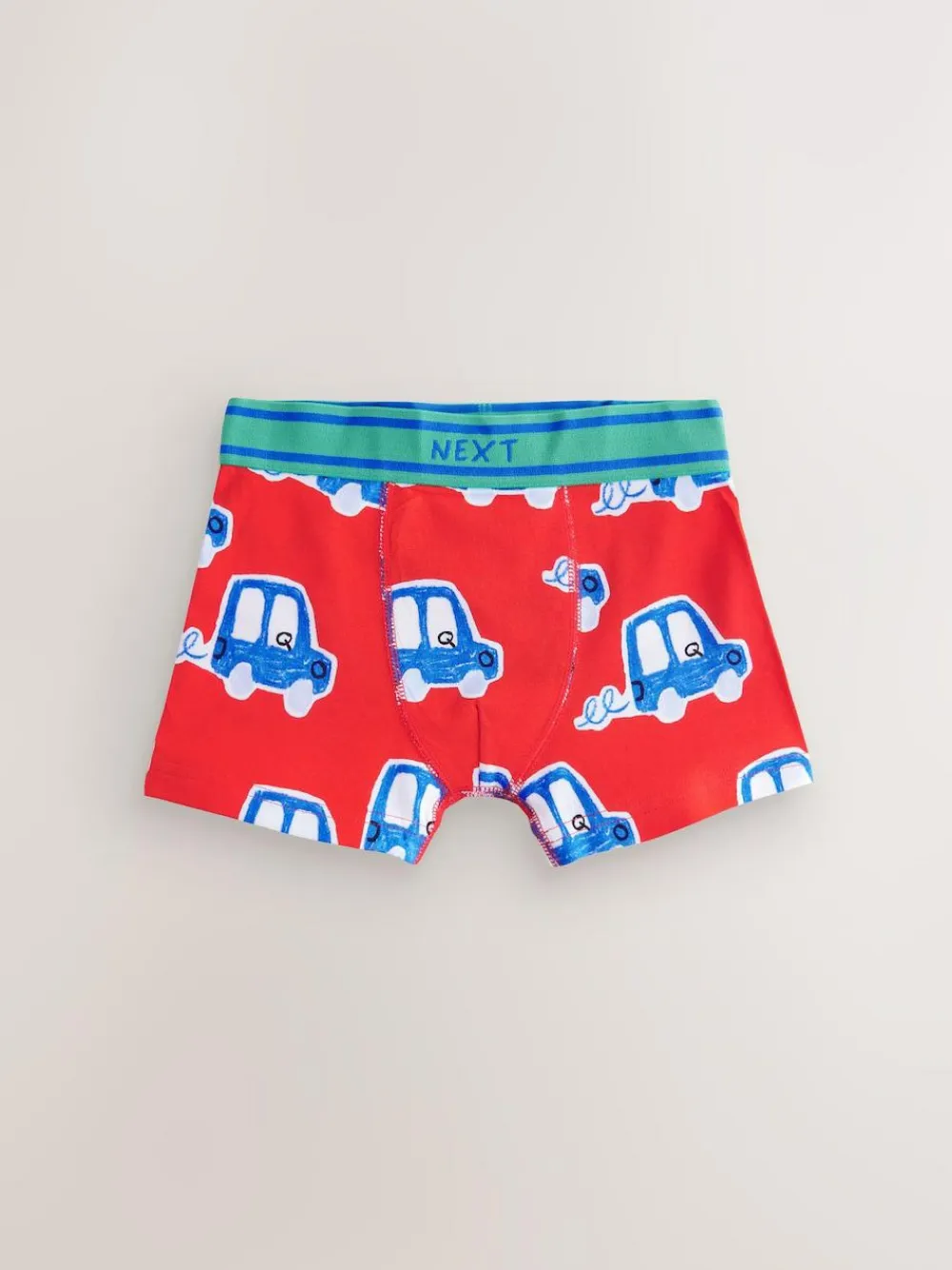 Outlet Next Boxers 7 Pack (1.5-12yrs) Multi Car Print