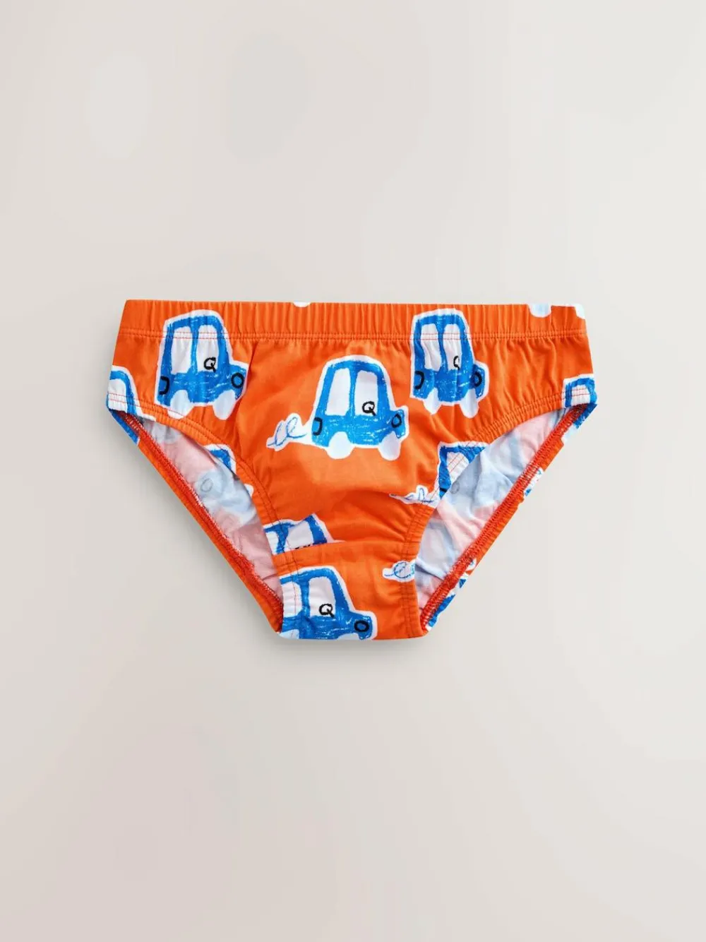Next Cotton Briefs 7 Pack (1.5-10yrs) Multi Car Print