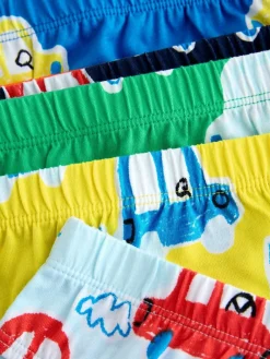 Next Cotton Briefs 7 Pack (1.5-10yrs) Multi Car Print