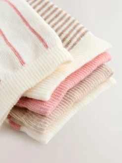 Next Multi Check Ankle Socks 5 Pack^Women Socks & Tights