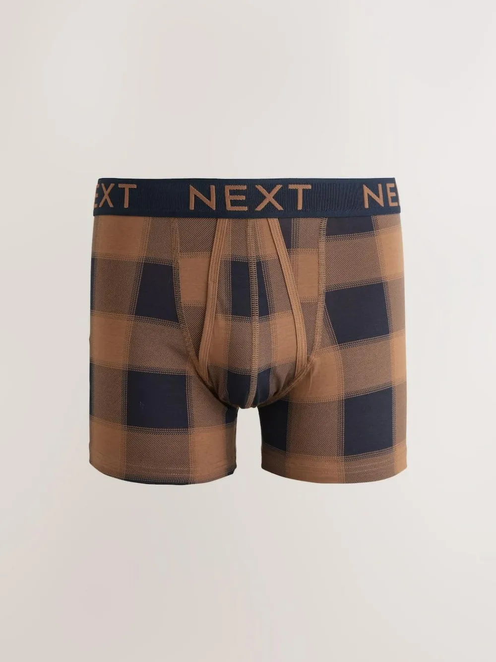 New Next Multi Check Print A-Front Boxers